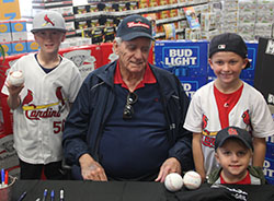 Cardinals announcer Mike Shannon visits Effingham County, Local Sports